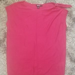 Pink DKNY shirt